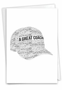 A Great Coach Card