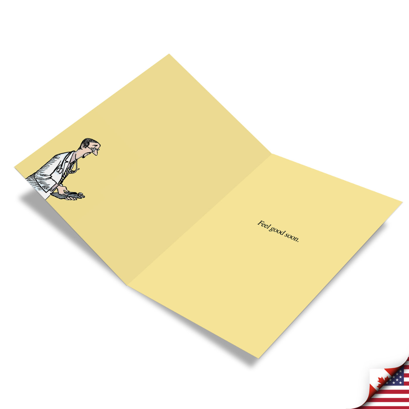 Bad Juju Funny Get Well Jumbo Greeting Card