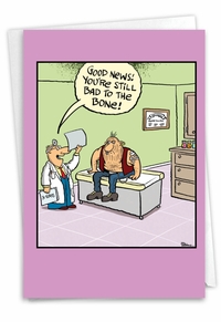 Bad To The Bone Card