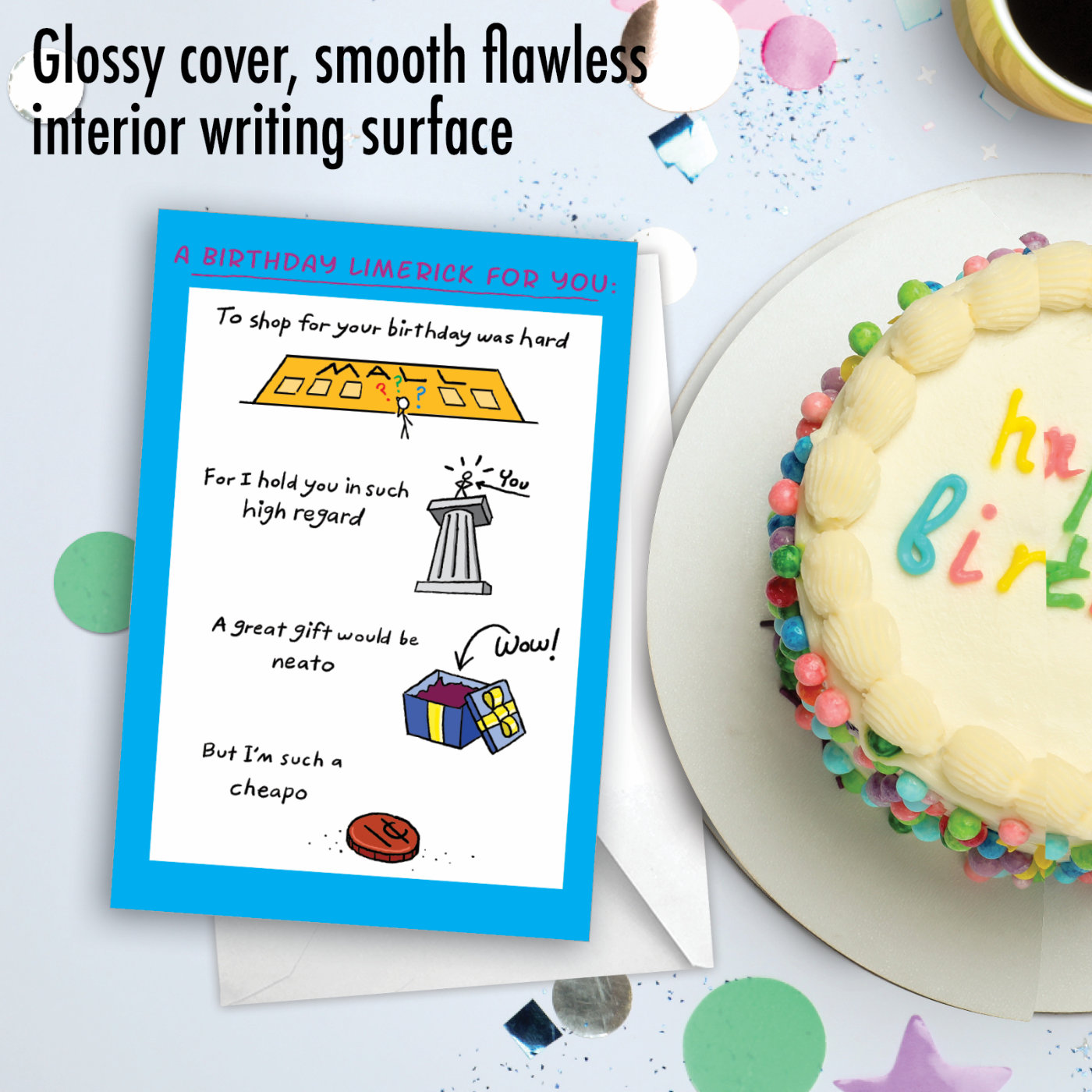 Birthday Limerick Funny Birthday Card