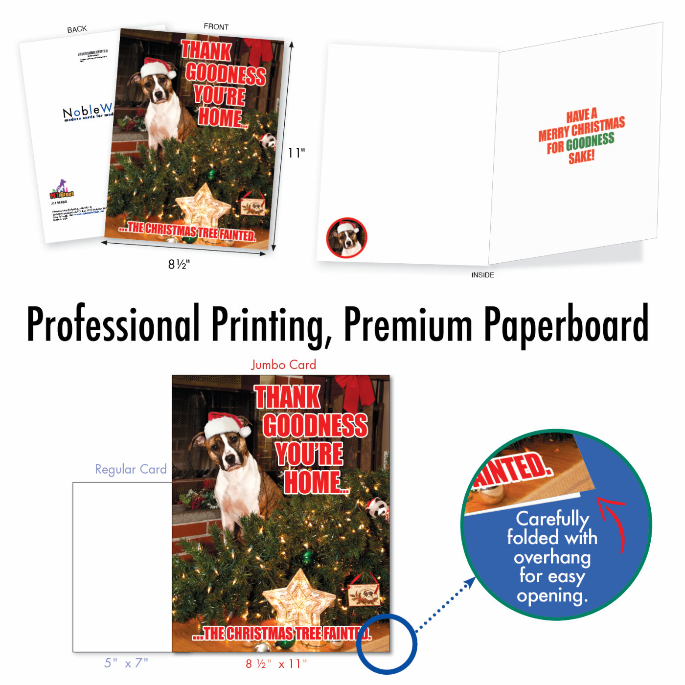 Christmas Tree Fainted Christmas Funny Card Funny Merry Christmas