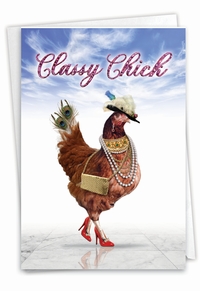 Classy Chick Card