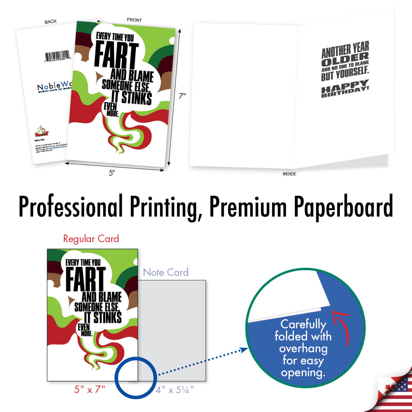 Fart: Humor Birthday Greeting Card