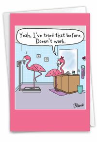 Flamingo Scale Card