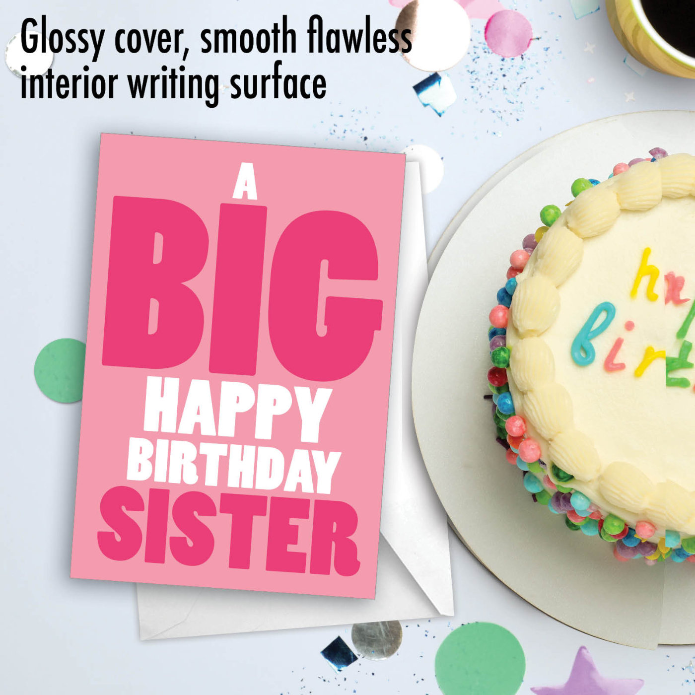 thumbnail image 2 of Funny Happy Birthday Sister Pop Up Card, 3D Birthday Card With Envelope Unique Gift For Women Party Decoration Keepsake 2 of 14
