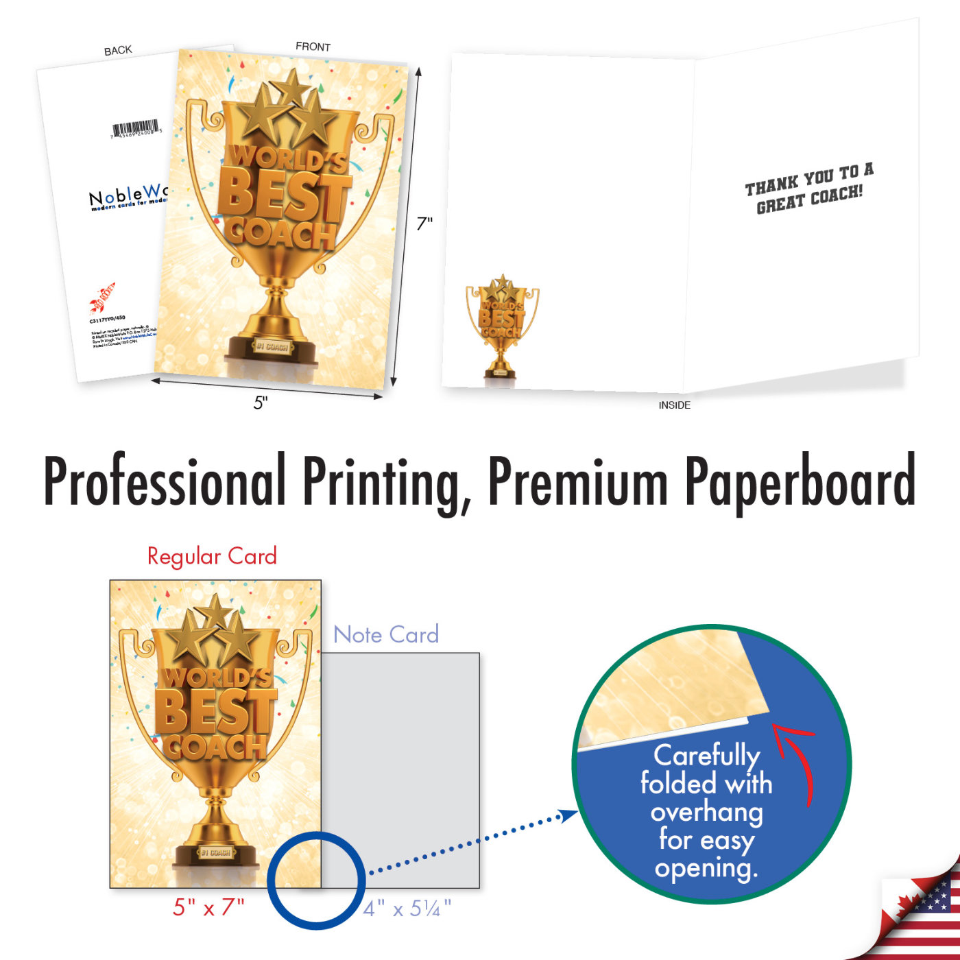 Coach Kudos Funny Thank You Mixed Set of 10 Cards Dogs