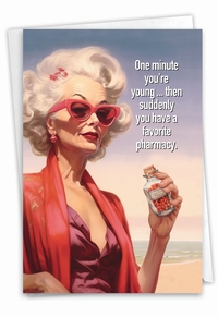 Hilarious Favorite Pharmacy Card