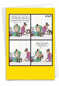 Hilarious Housework Benefits Card
