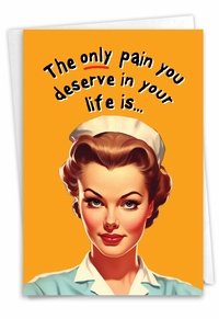 Hilarious Pain Au Chocolat Card
