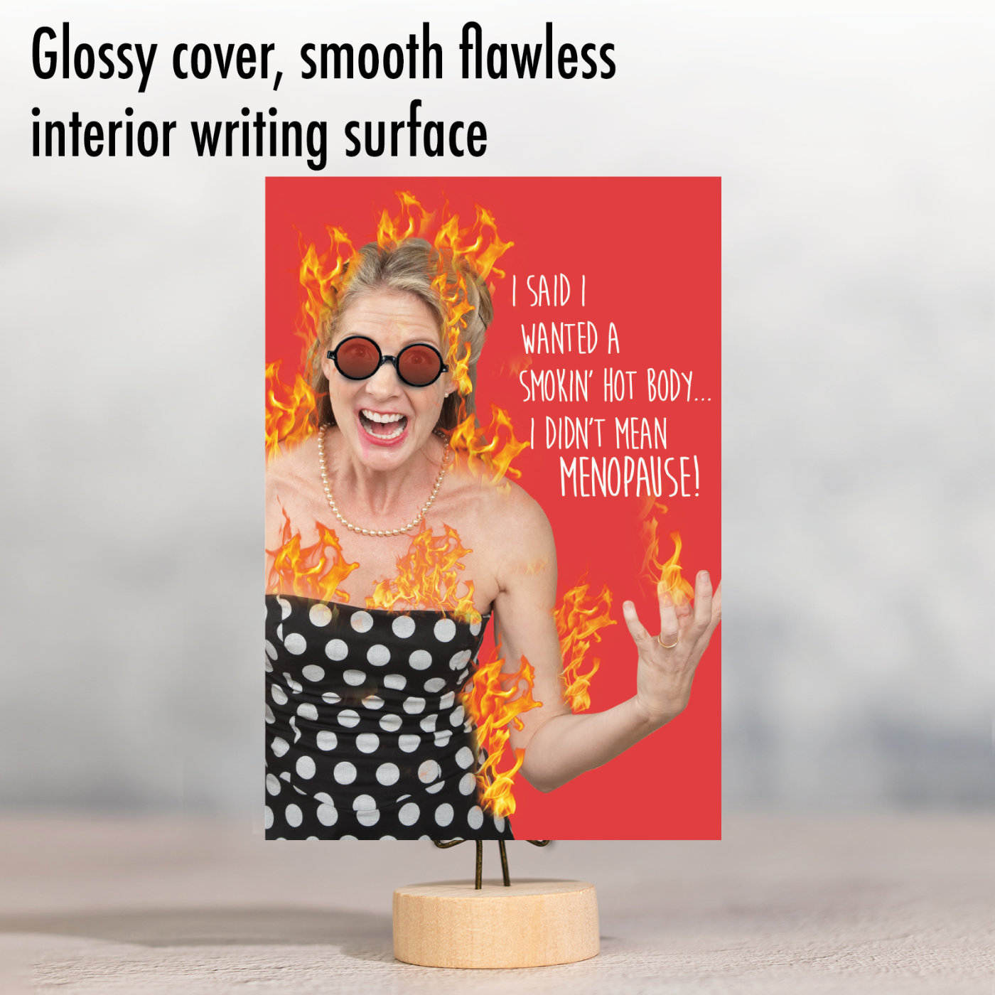 Hot Body: Funny Birthday Greeting Card for Women