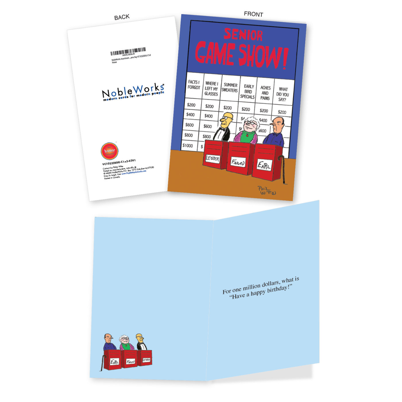 Game Day Humor Birthday Variety Pack of 3 Cards Cats