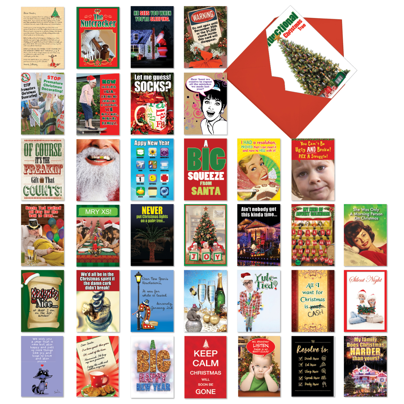 Humorous Mixed Occasions Card From NobleWorksCards.com - Humorous Holidays Collection