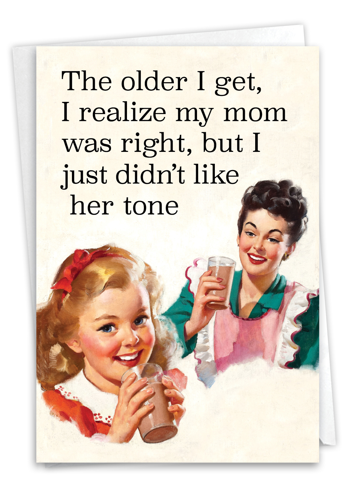 Hysterical Mother's Day Printed Card By Ephemera From NobleWorksCards.com - Mom's Tone