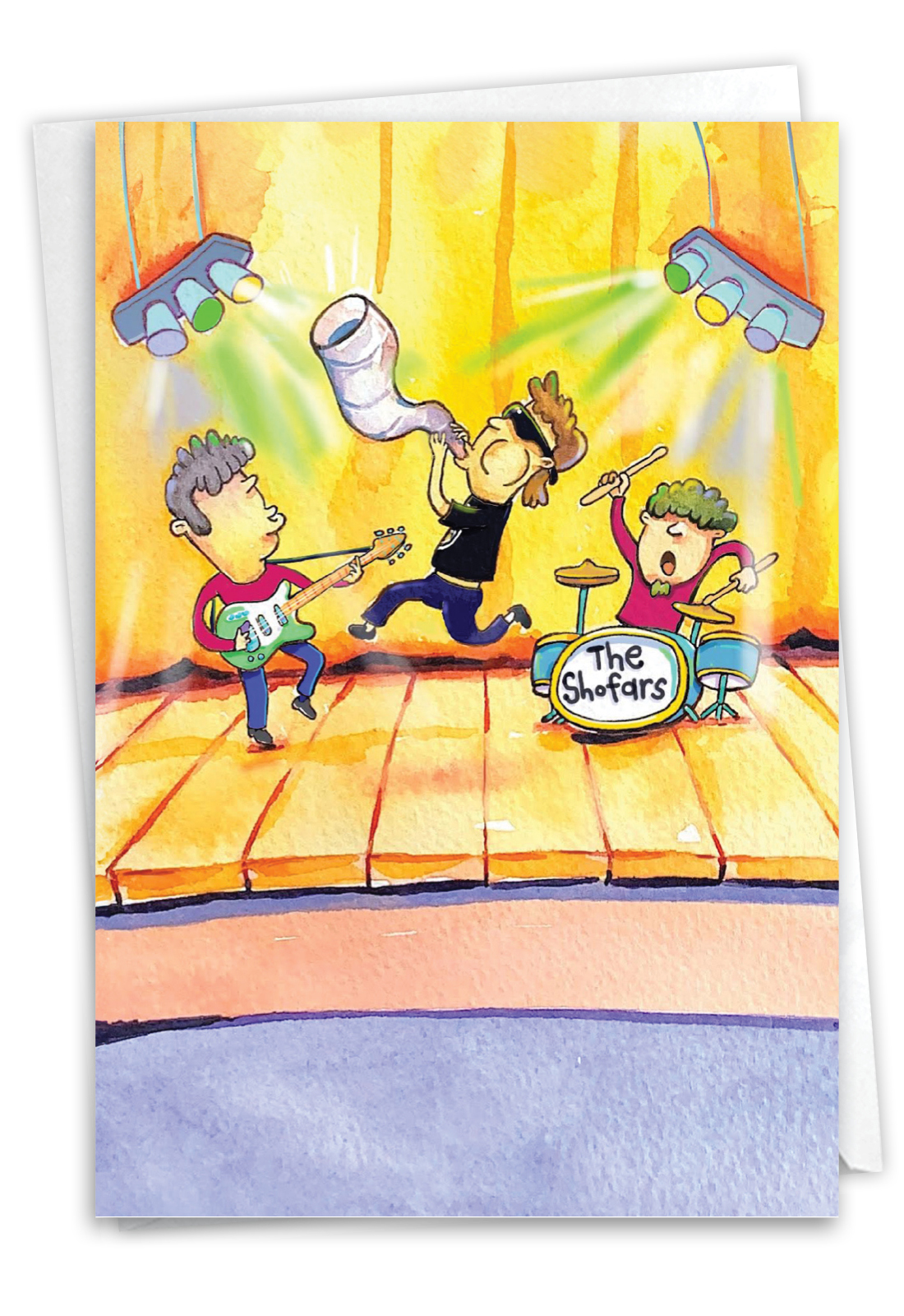 Hysterical Rosh Hashanah Greeting Card By Scott Nelson From NobleWorksCards.com - The Shofars