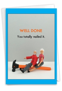 Hysterical Totally Nailed It Card