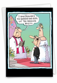 Let Nagging Begin Card