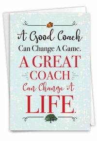 Life-Changing Coach Card