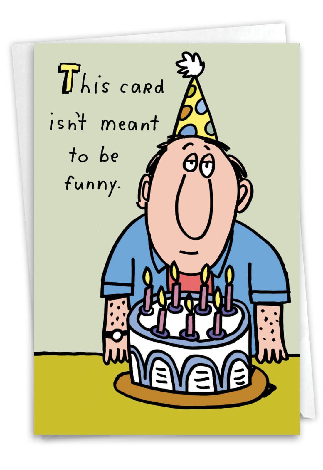 Meant To Be Funny Funny Birthday Card For Men Meant To Be Funny Funny Birthday Card For Men