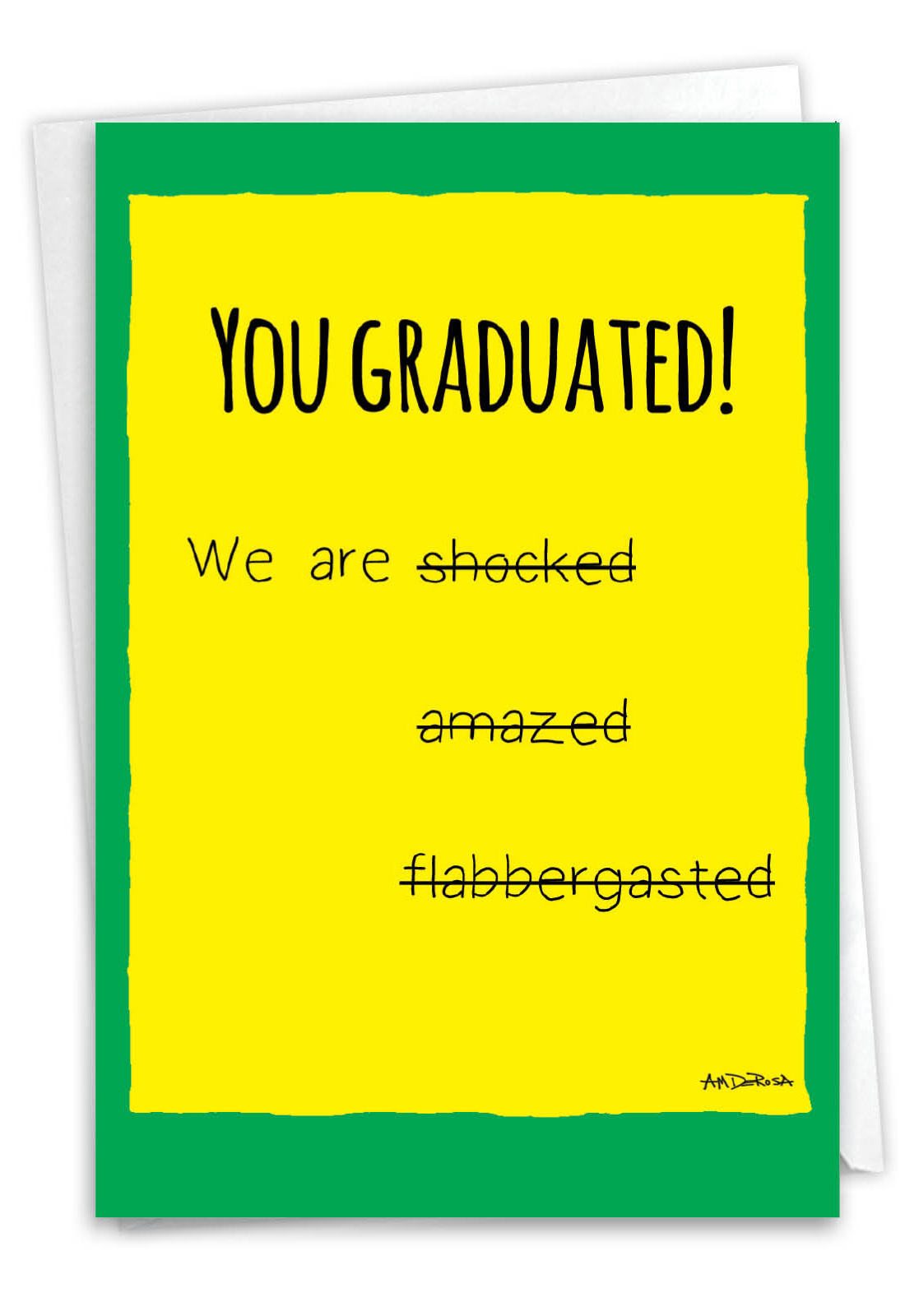 Funny Congratulations Greeting Cards By Brainbox Candy - Perfect For Exam Success, Graduation & Well Done!