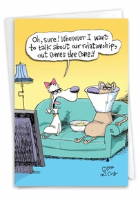 Talk Cone Card