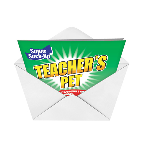 Teacher's Pet Funny Graduation Greeting Card