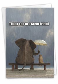 Thank You to a Great Friend Card