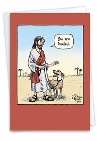 You Are Heeled Card